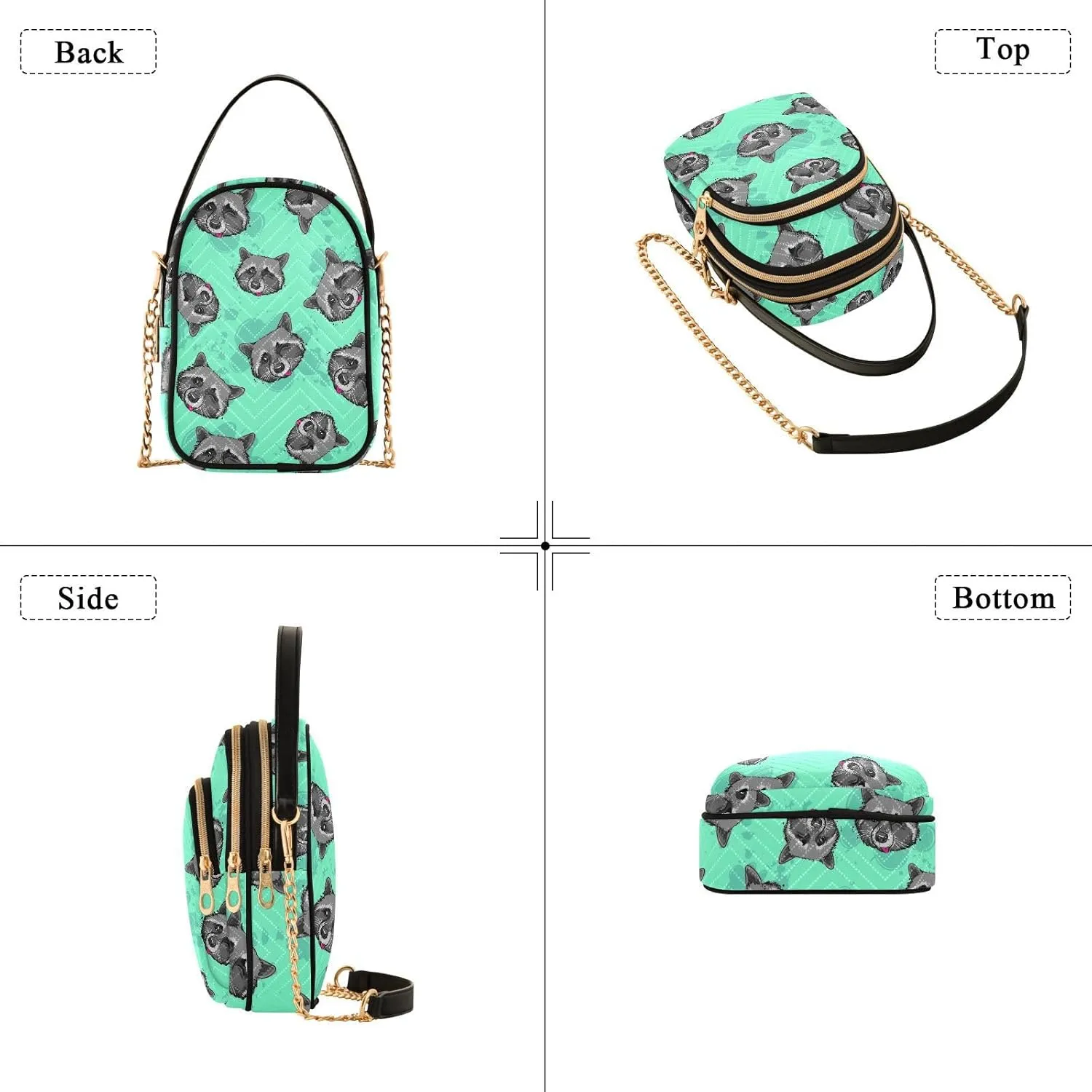 Crossbody Bags for Women Space Quilted Chain Crossbody Purses Trendy Cross Body Phone Purse Handbag