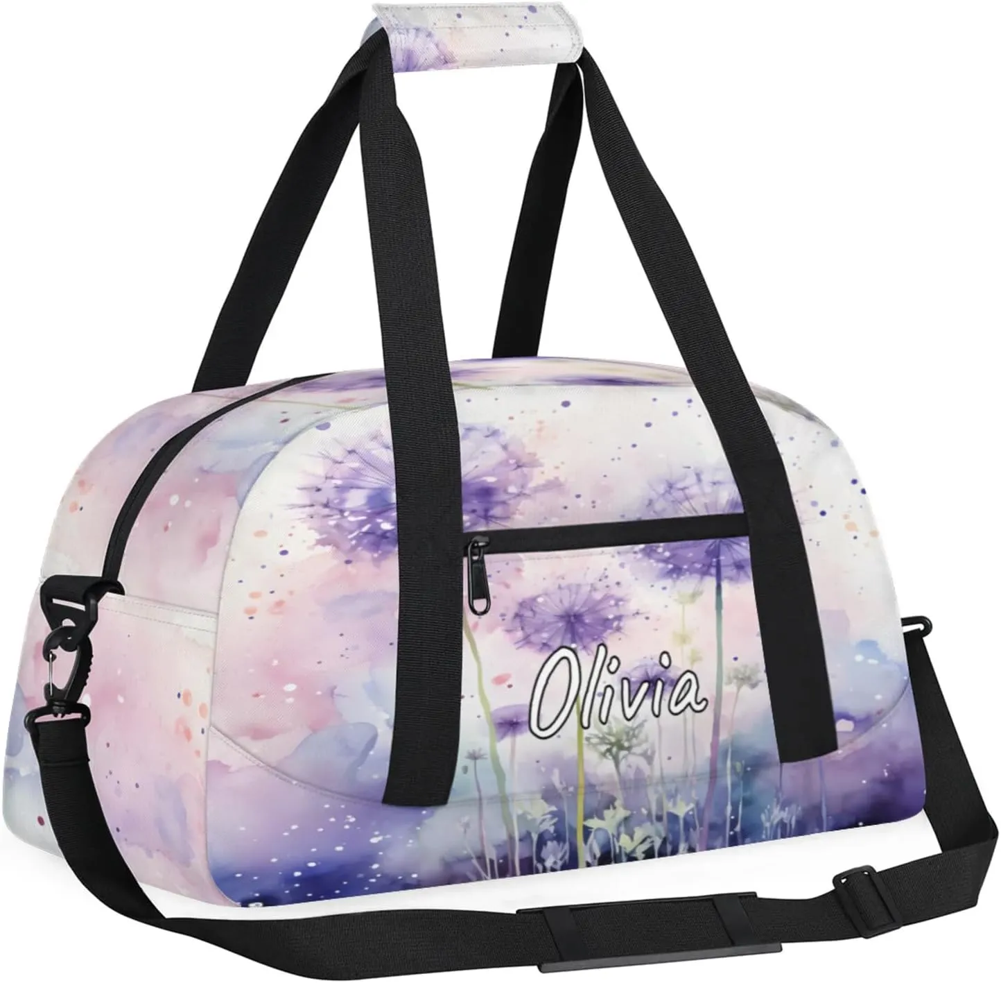 Custom Sports Gym Bag Personalized Name Travel Duffel Bag