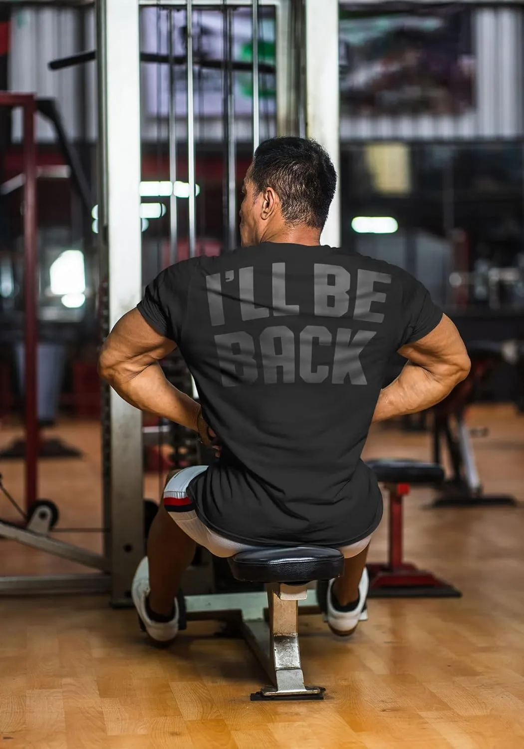 D R DETROIT REBELS Gym Time Cool Workout Shirt Men's Athletic T-Shirt for Bodybuilding