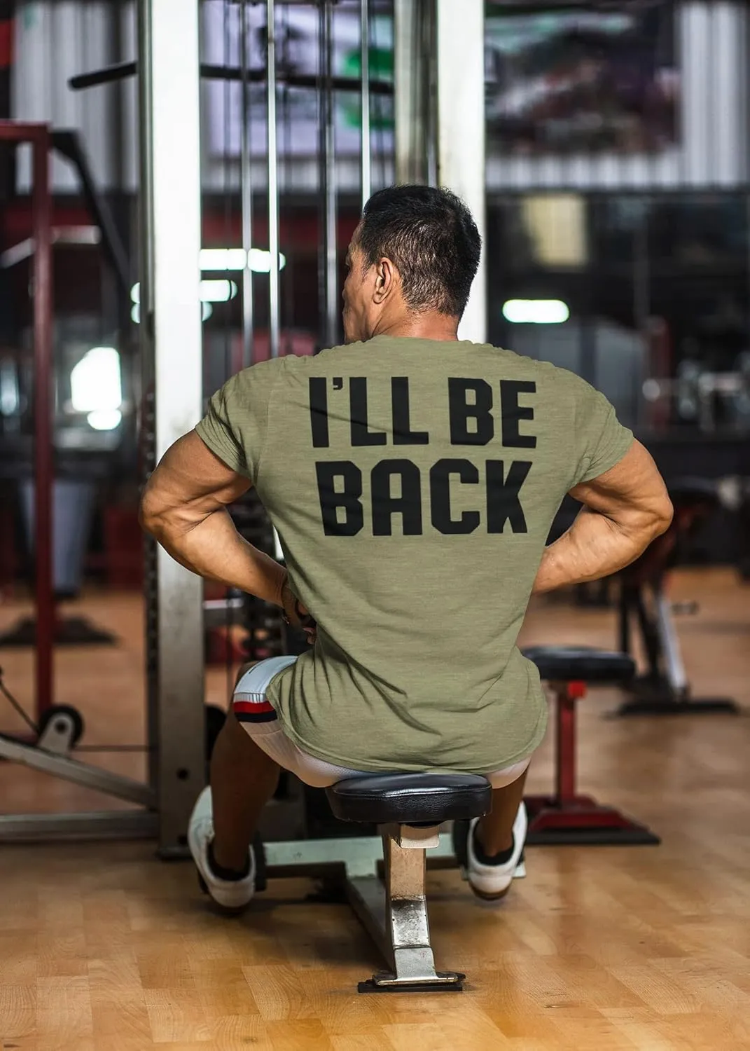 D R DETROIT REBELS Gym Time Cool Workout Shirt Men's Athletic T-Shirt for Bodybuilding