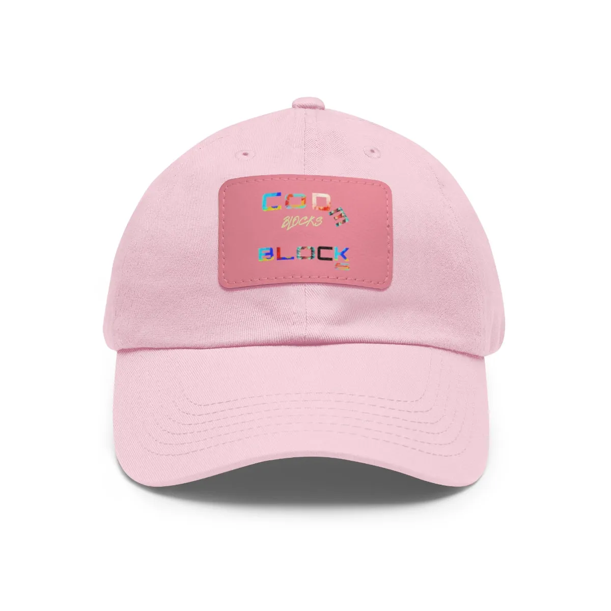 Dad Hat with Leather Patch