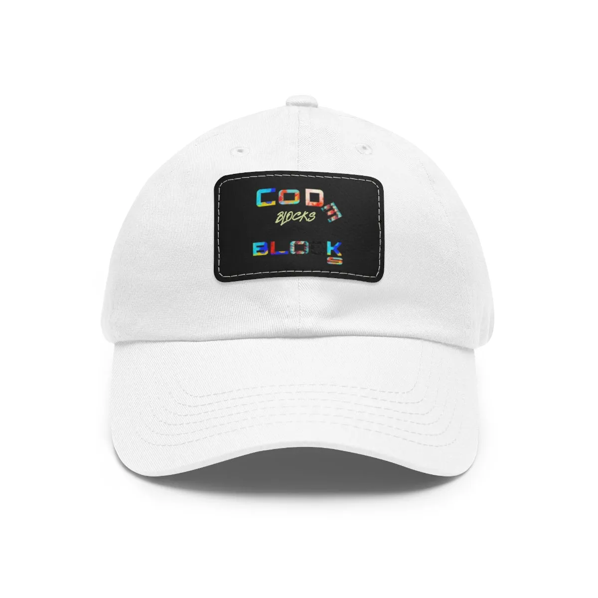 Dad Hat with Leather Patch