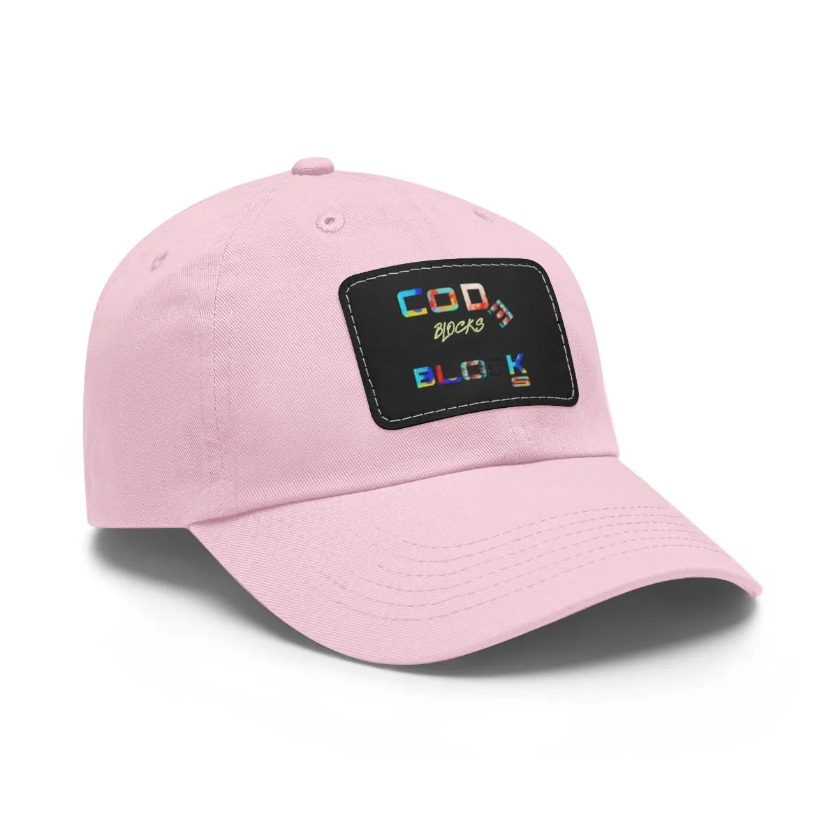 Dad Hat with Leather Patch