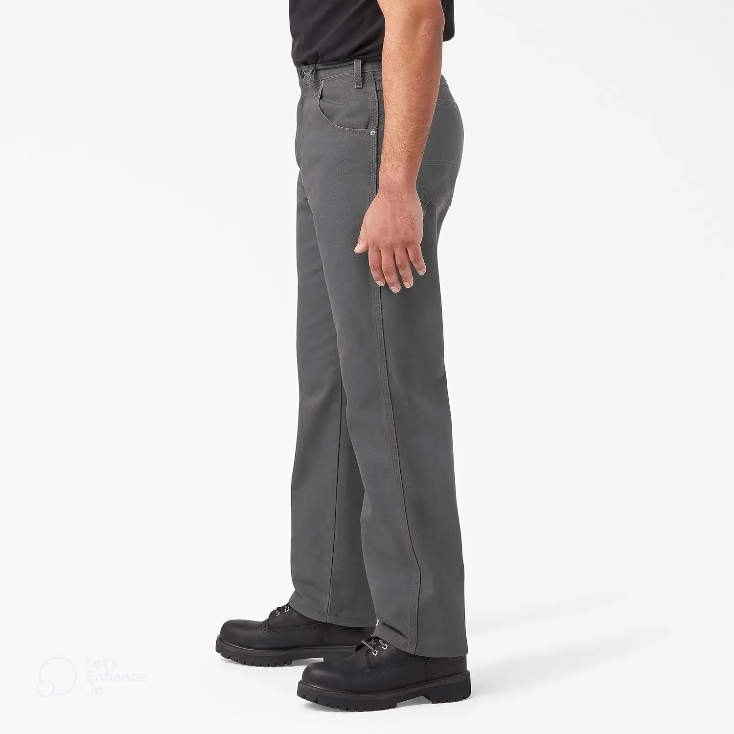 Dickies Men's Relaxed Fit Straight-Leg Duck Carpenter Jean