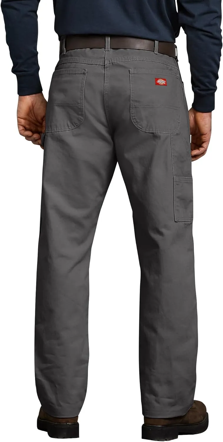 Dickies Men's Relaxed Fit Straight-Leg Duck Carpenter Jean