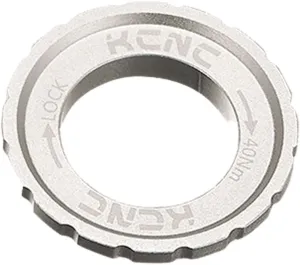 Disc Brake Rotor, Silver, One Size, Locking Ring, Compatible with Shimano Center Lock