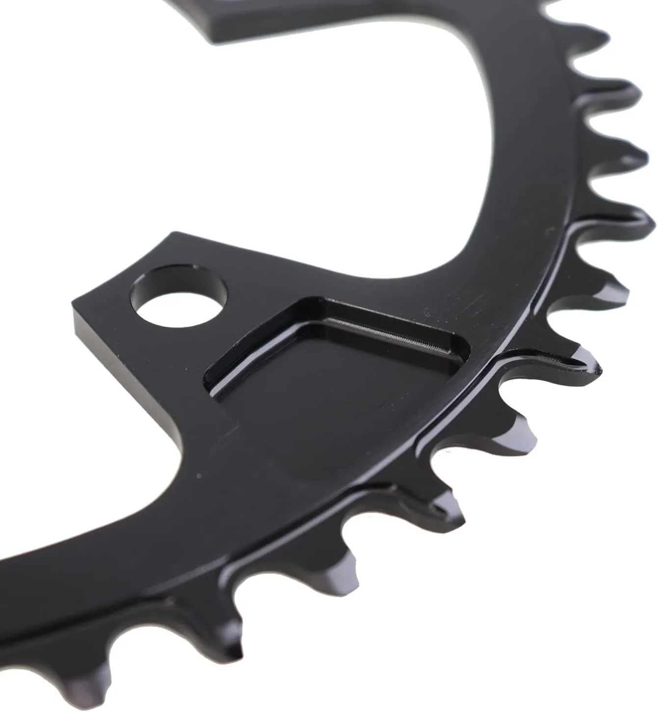 DJC Stone Chainring Round 110BCD 5 Arms for Force Red Rival S350 S900 32 36 38 40 42 46 48 58 60T Tooth Road Bike for Sram CX Gravel Quarq