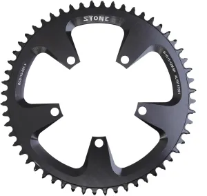 DJC Stone Chainring Round 110BCD 5 Arms for Force Red Rival S350 S900 32 36 38 40 42 46 48 58 60T Tooth Road Bike for Sram CX Gravel Quarq