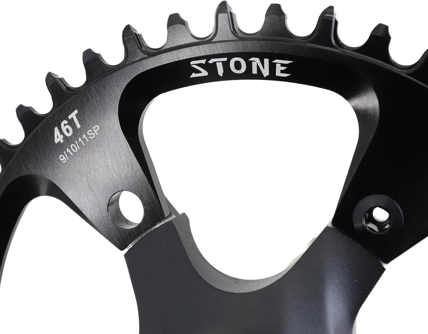 DJC Stone Chainring Round 110BCD 5 Arms for Force Red Rival S350 S900 32 36 38 40 42 46 48 58 60T Tooth Road Bike for Sram CX Gravel Quarq