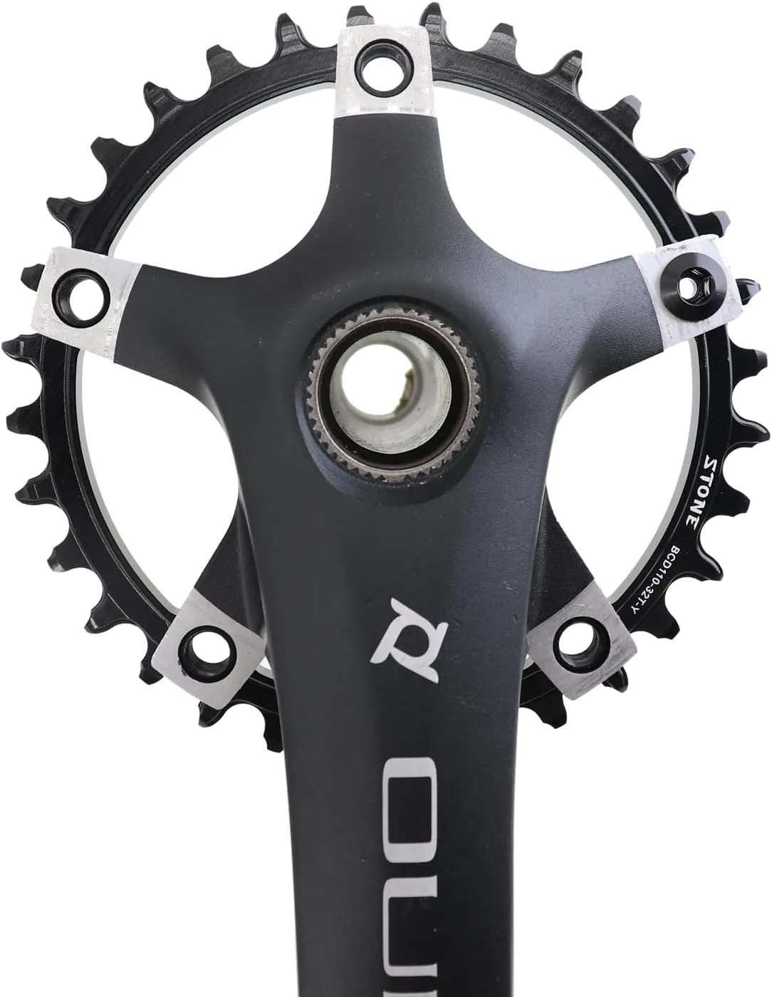 DJC Stone Chainring Round 110BCD 5 Arms for Force Red Rival S350 S900 32 36 38 40 42 46 48 58 60T Tooth Road Bike for Sram CX Gravel Quarq
