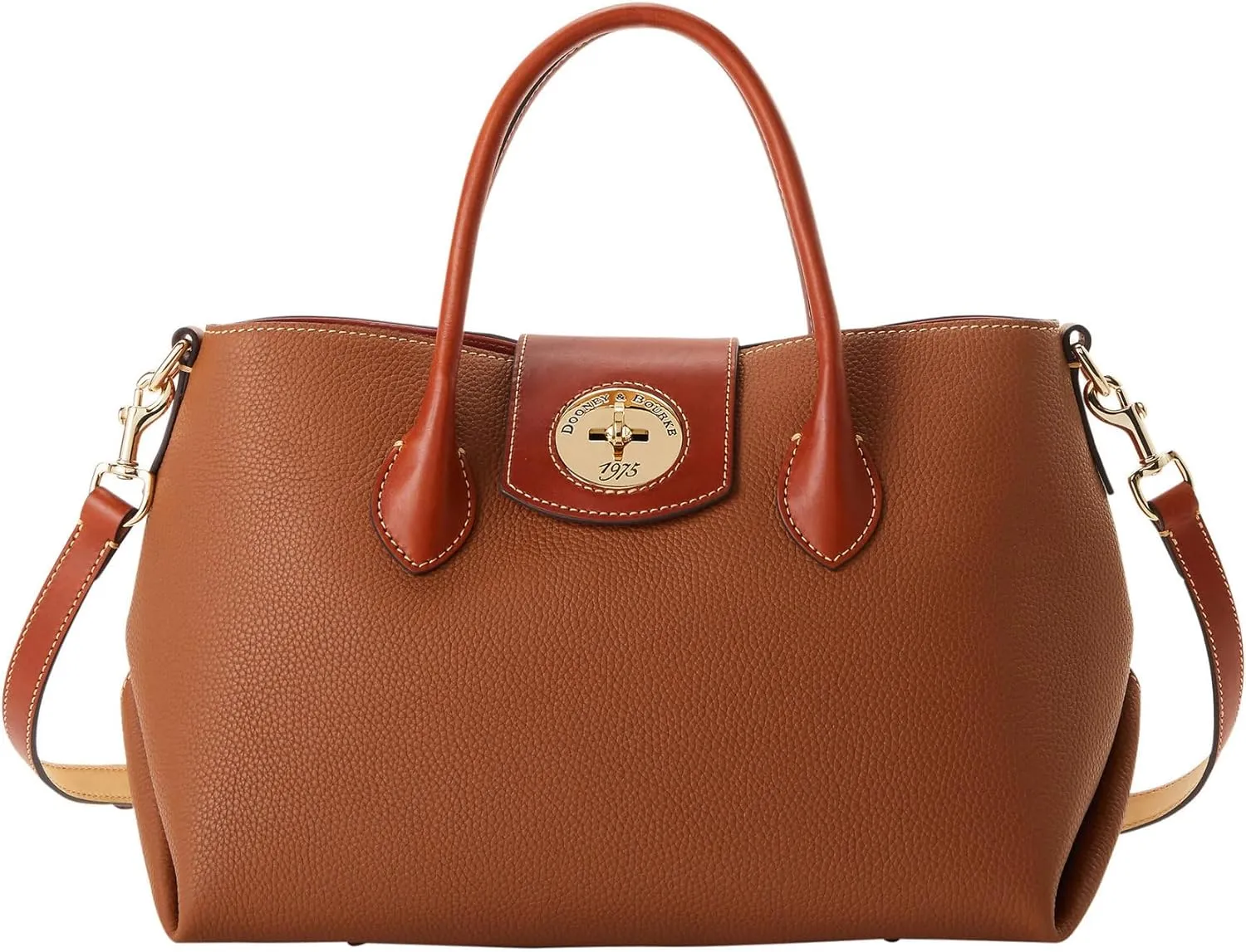 Dooney & Bourke Handbag, Pebble Turnlock Handle Tote 30