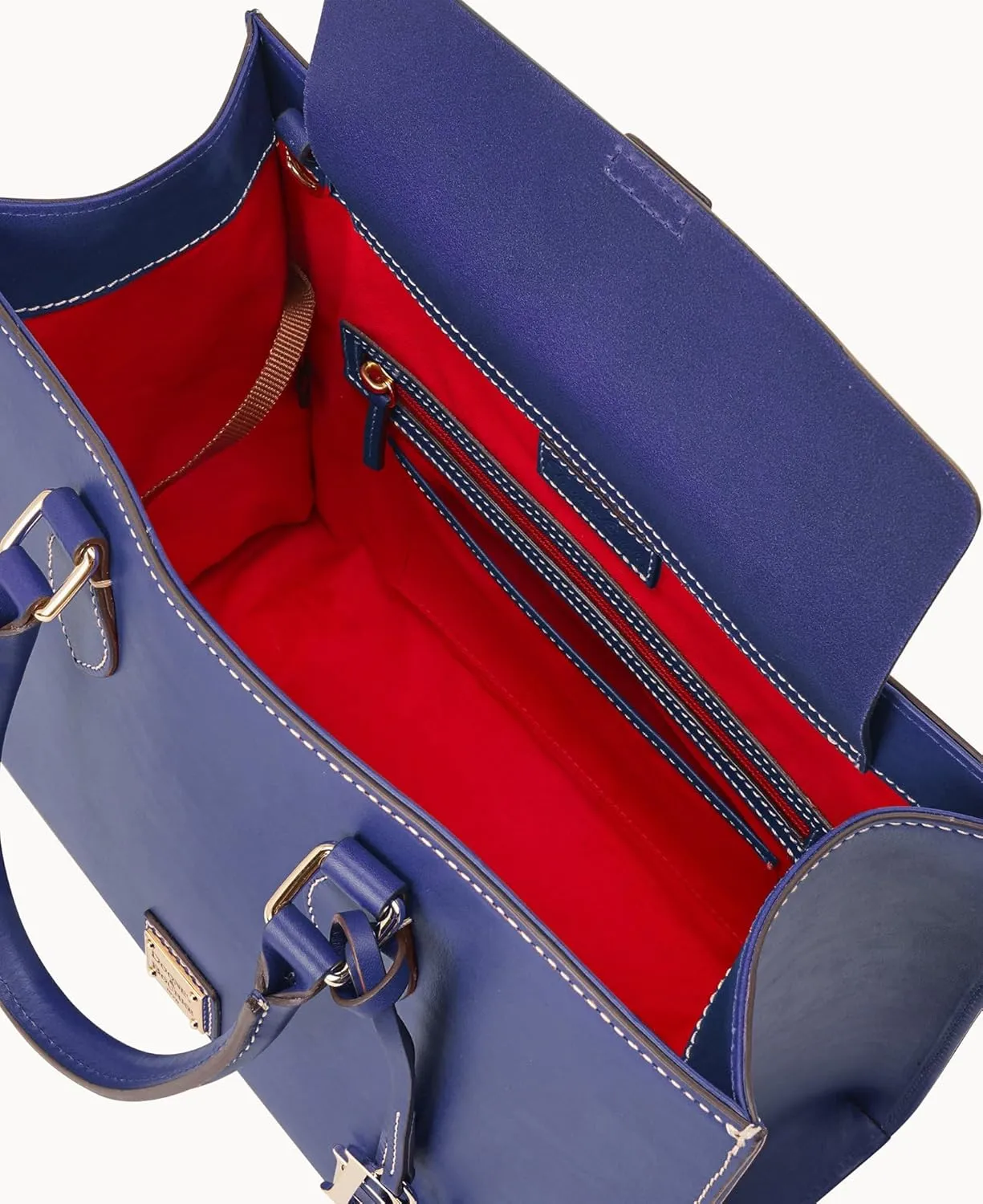 Dooney & Bourke Handbags for Women, Belmar Janine 35 Leather Tote Bag with Adjustable Shoulder Strap