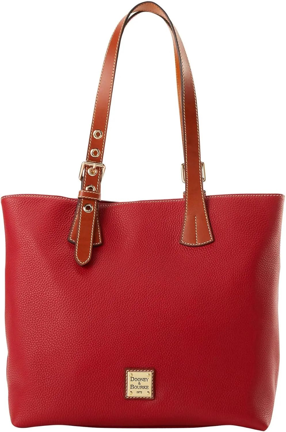 Dooney & Bourke Tote Bags for Women, Pebble Grain Leather Emily Tote Bag with Zipper Compartment
