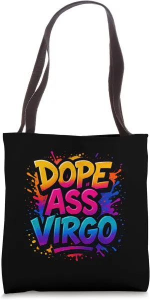 Dope Ass Virgo Zodiac Sign Graffiti Tote Bag