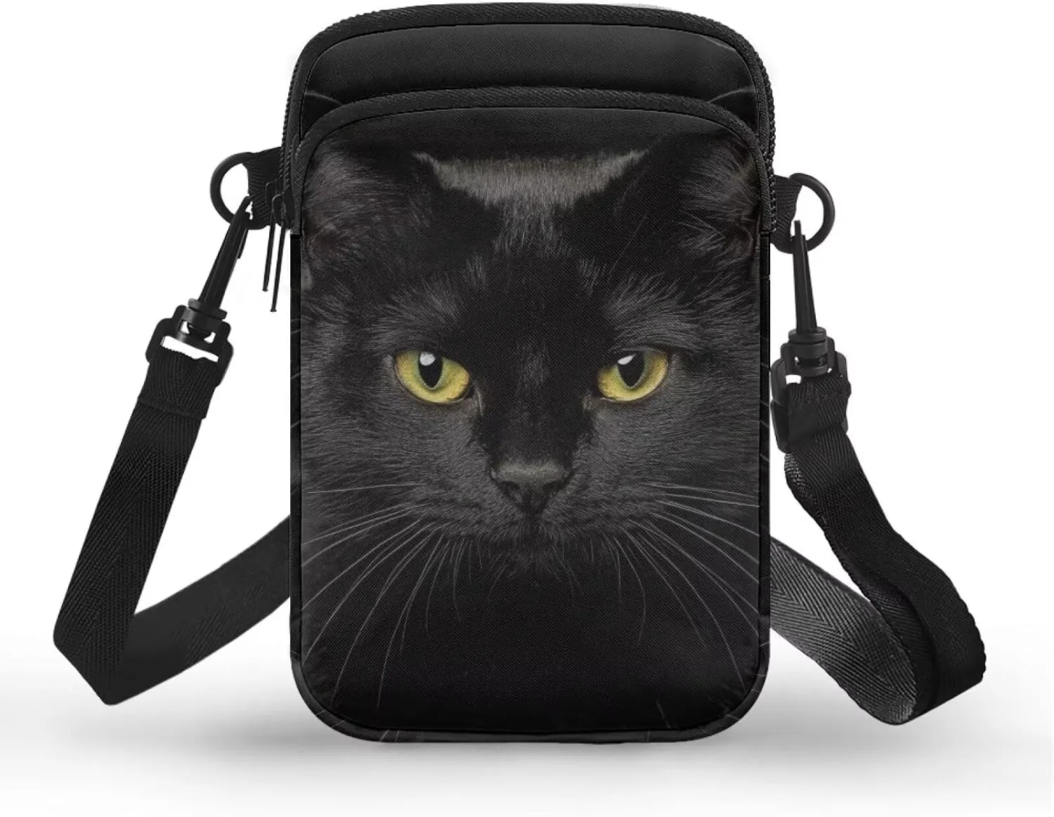 Double Layer Mini Crossbody Bag, Satchel Bags Handbag for Women Men
