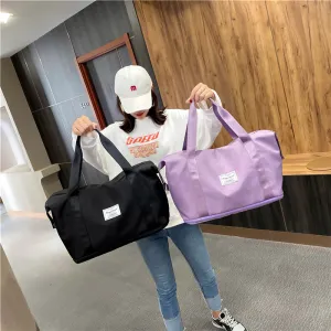 Dry Wet Separation Large Capacity Yoga Shoulder Bags