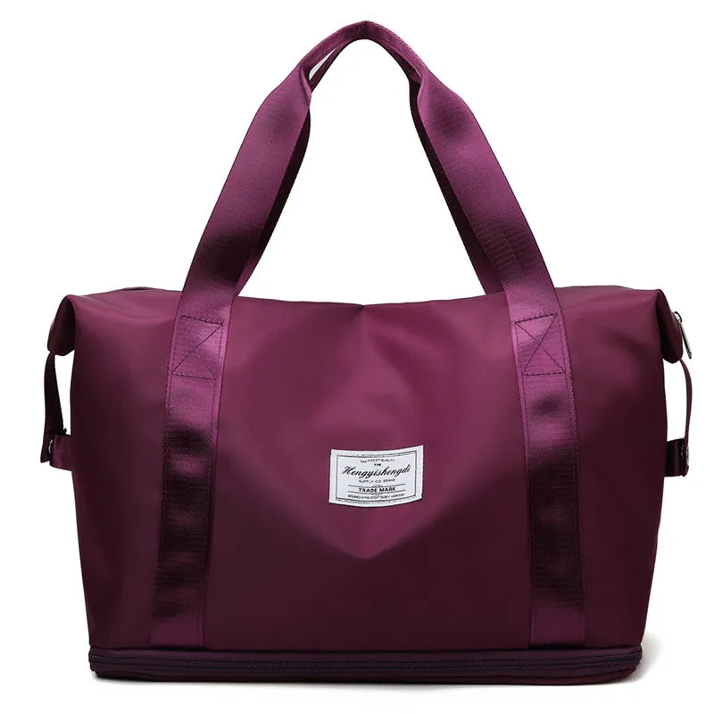 Dry Wet Separation Large Capacity Yoga Shoulder Bags