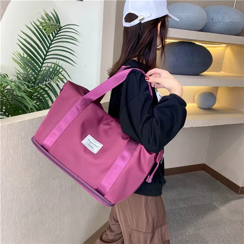 Dry Wet Separation Large Capacity Yoga Shoulder Bags