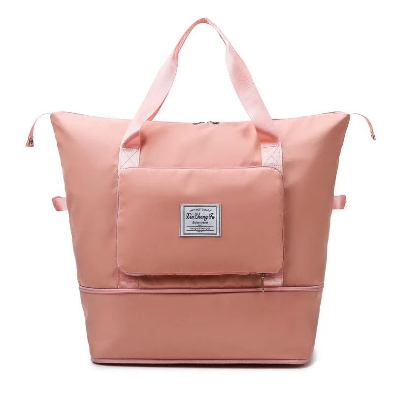 Dry Wet Separation Training Leisure Portable Foldable Travel Bags