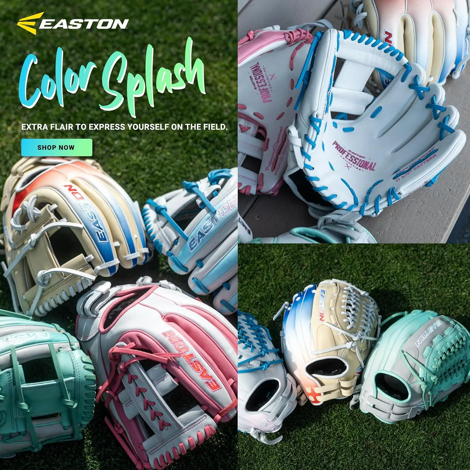Easton Easton | Professional Collection | Limited Edition Color Splash Series | 2025 | Multiple Styles