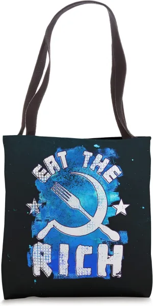 Eat The Rich | Statement Against Social Inequality. Tote Bag