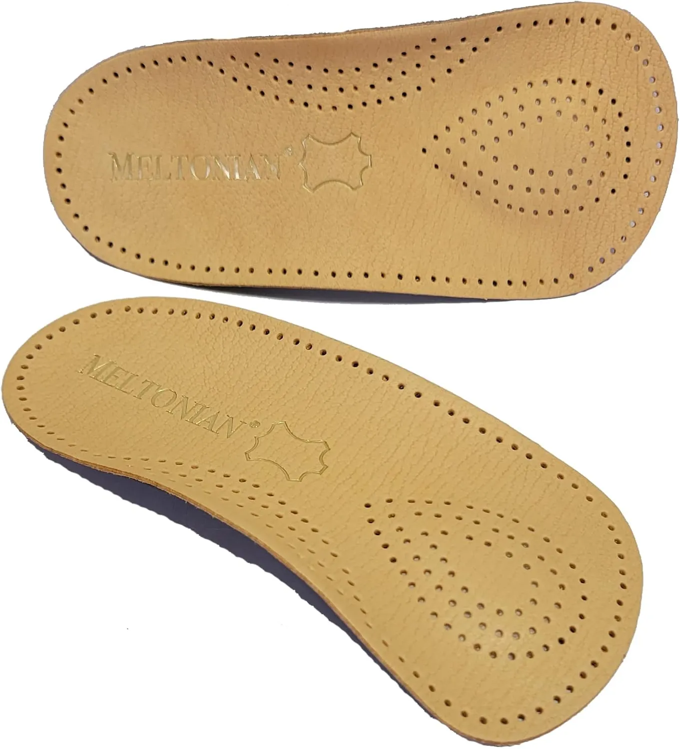 Elastik 3/4 Leather Comfort Arch Supports, Size US Men 9/10