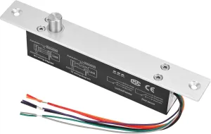Electric Drop Bolt Lock Deadbolt Fail-Secure NO Mode 12V DC for Narrow Door Access Control System