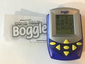 Electronic Handheld Boggle