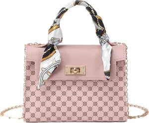 Elegant Women's Bag Chain Underarm Shoulder Crossbody - Small Square Mini Leather Handbags with Travel