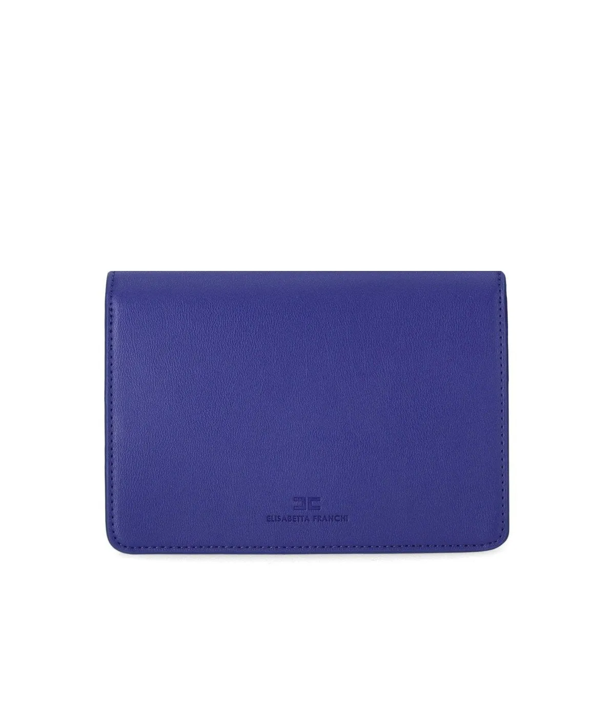 Elisabetta Franchi Indigo Blue Crossbody Bag
