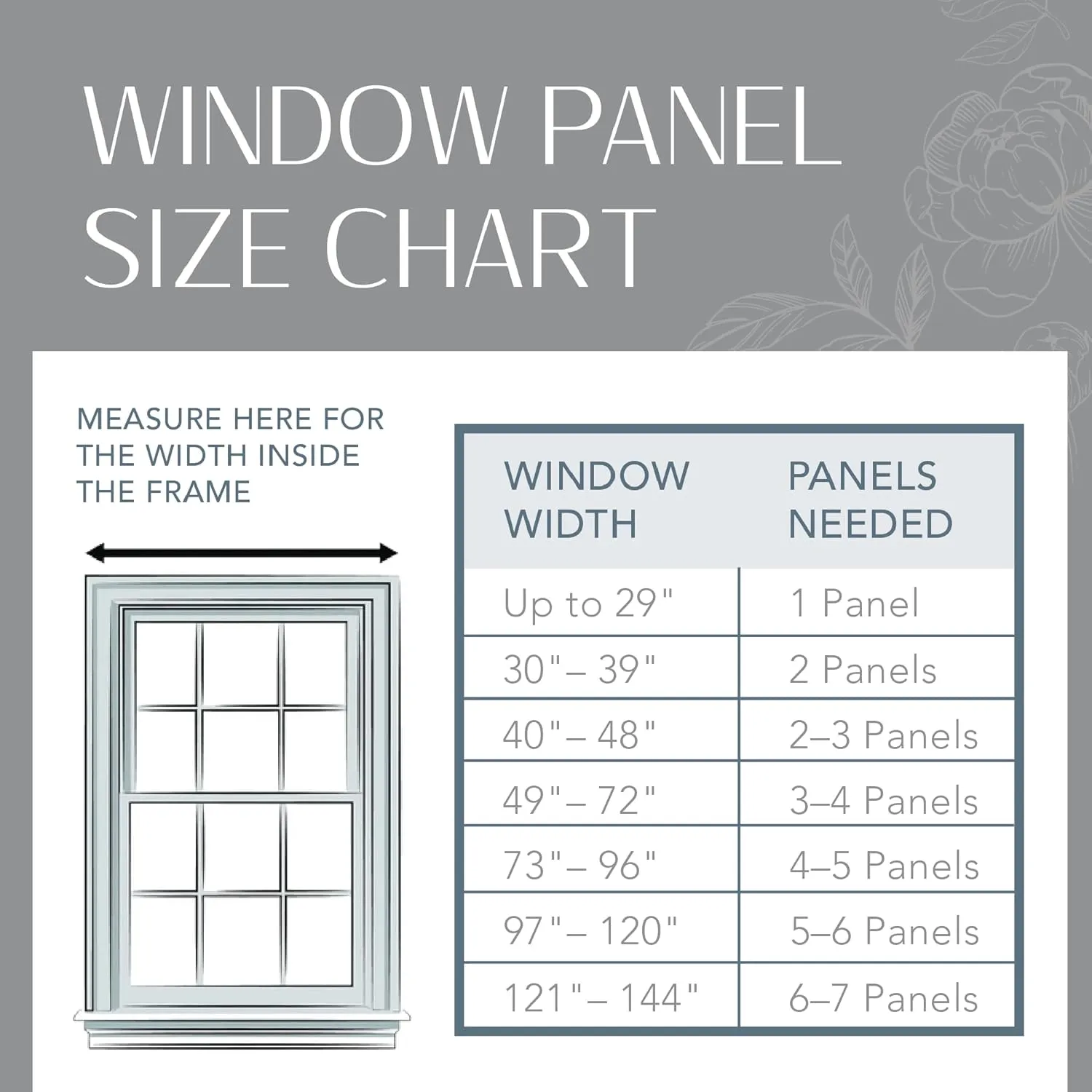 Elrene Home Fashions Braiden Color-Block Blackout Window Curtain, Single Panel, 52 in x 84 in (1 Panel), Gray
