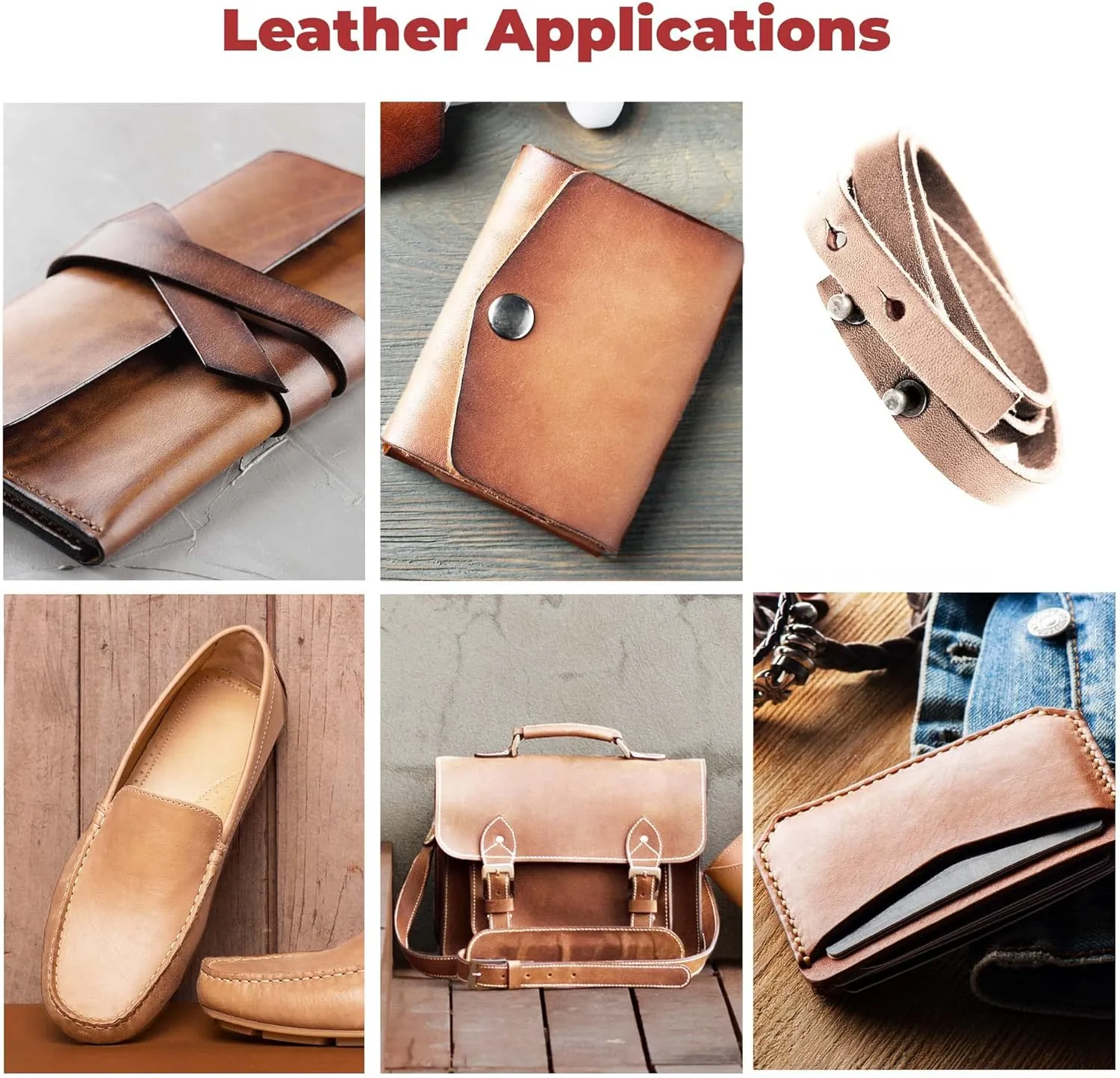 ELW 7-8 oz.(3-3.2 mm) Thickness Pre-Cut Square 8"x24", Tooling Leather Vegetable Tanned Full Grain Leather - Cowhide Leathercraft for Holsters Knife Sheaths Coasters Molding Emboss Stamp Cases
