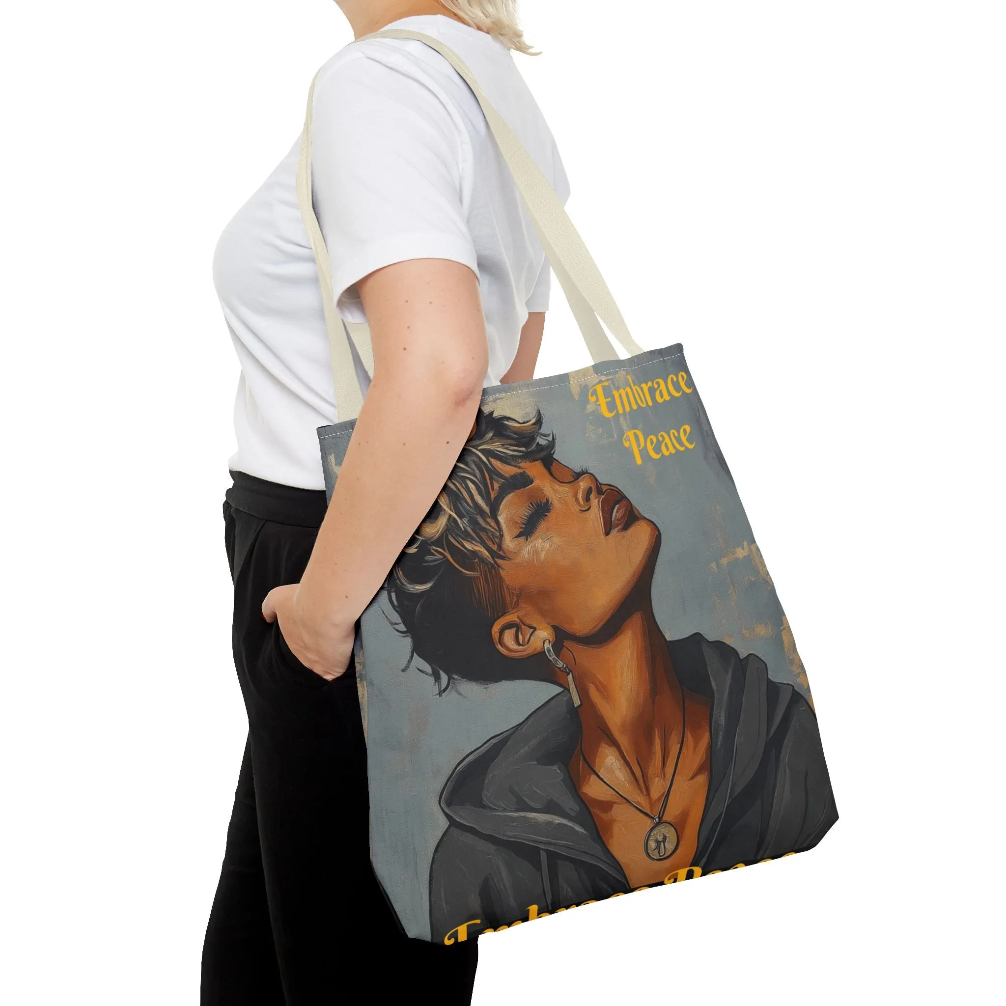 Embrace Peace Tote Bag (AOP) #T7