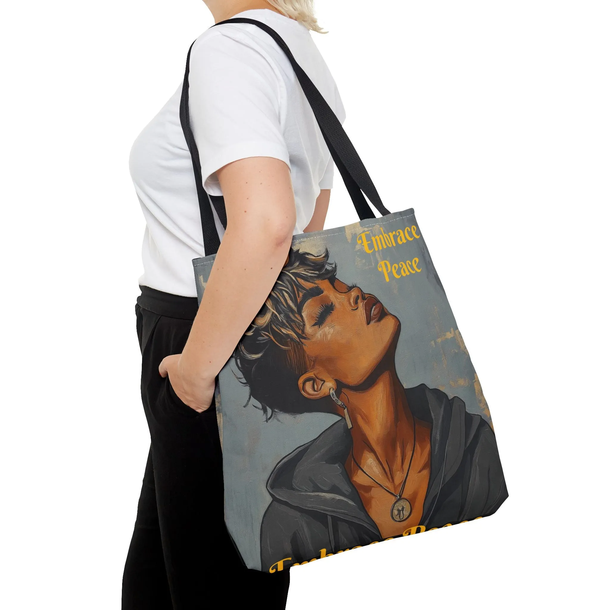 Embrace Peace Tote Bag (AOP) #T7