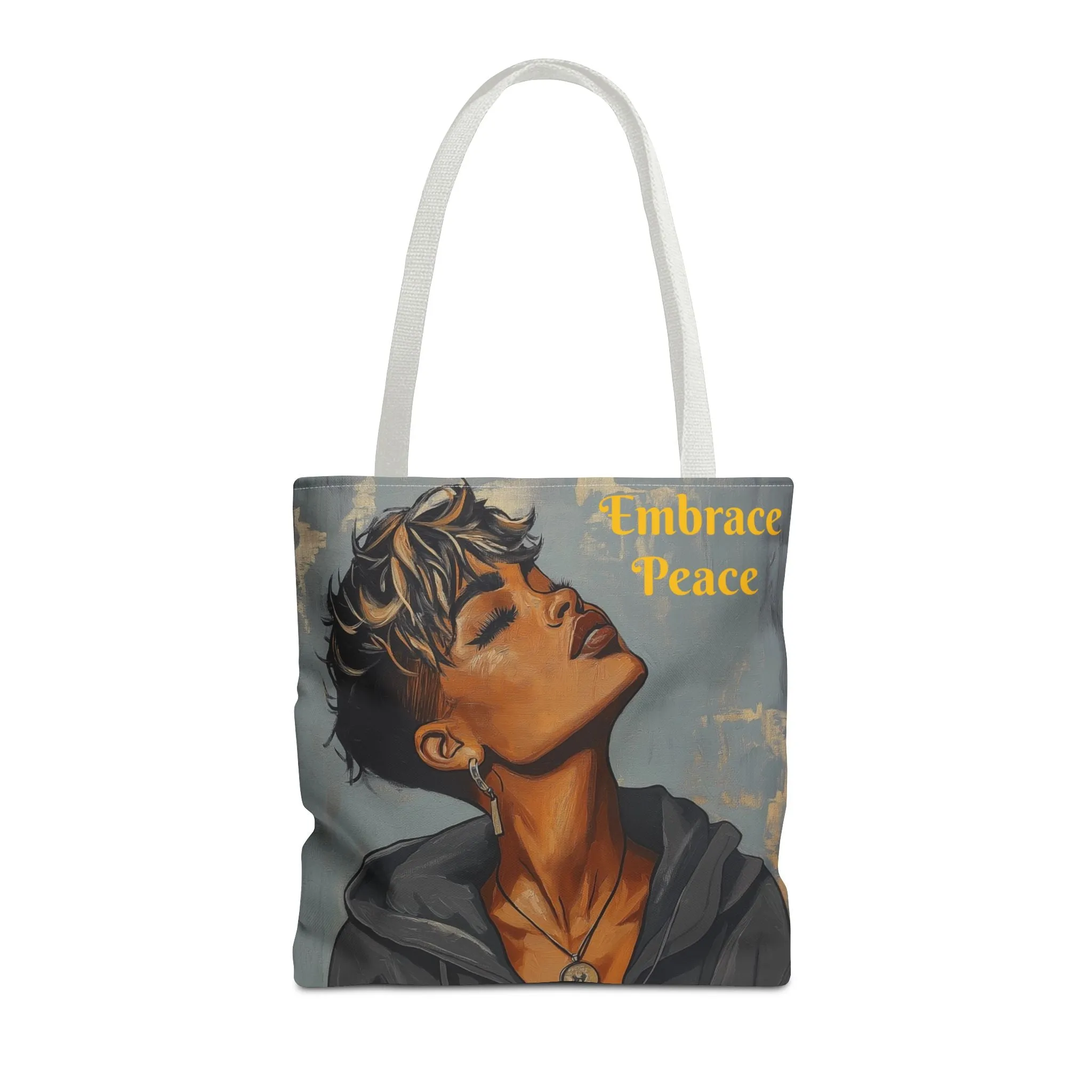 Embrace Peace Tote Bag (AOP) #T7