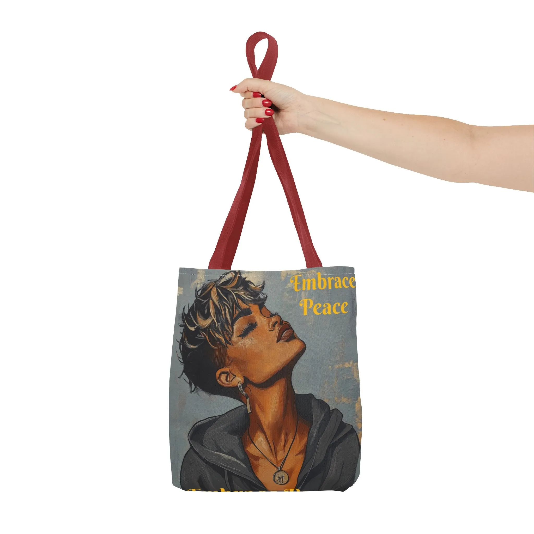 Embrace Peace Tote Bag (AOP) #T7