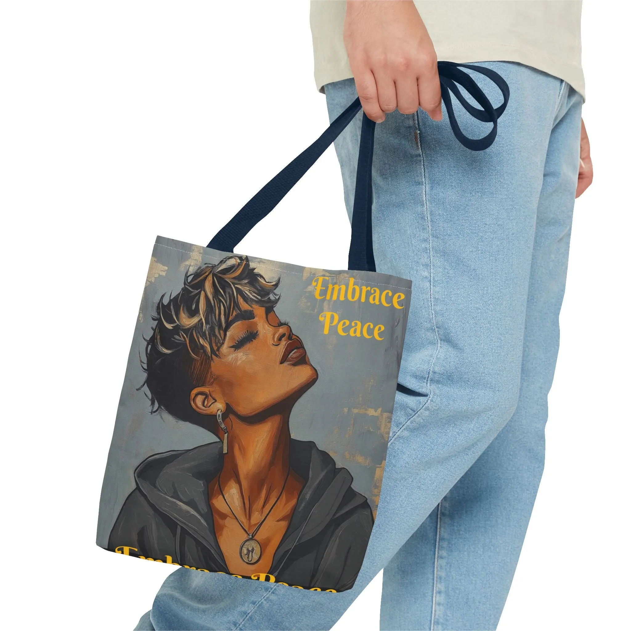Embrace Peace Tote Bag (AOP) #T7