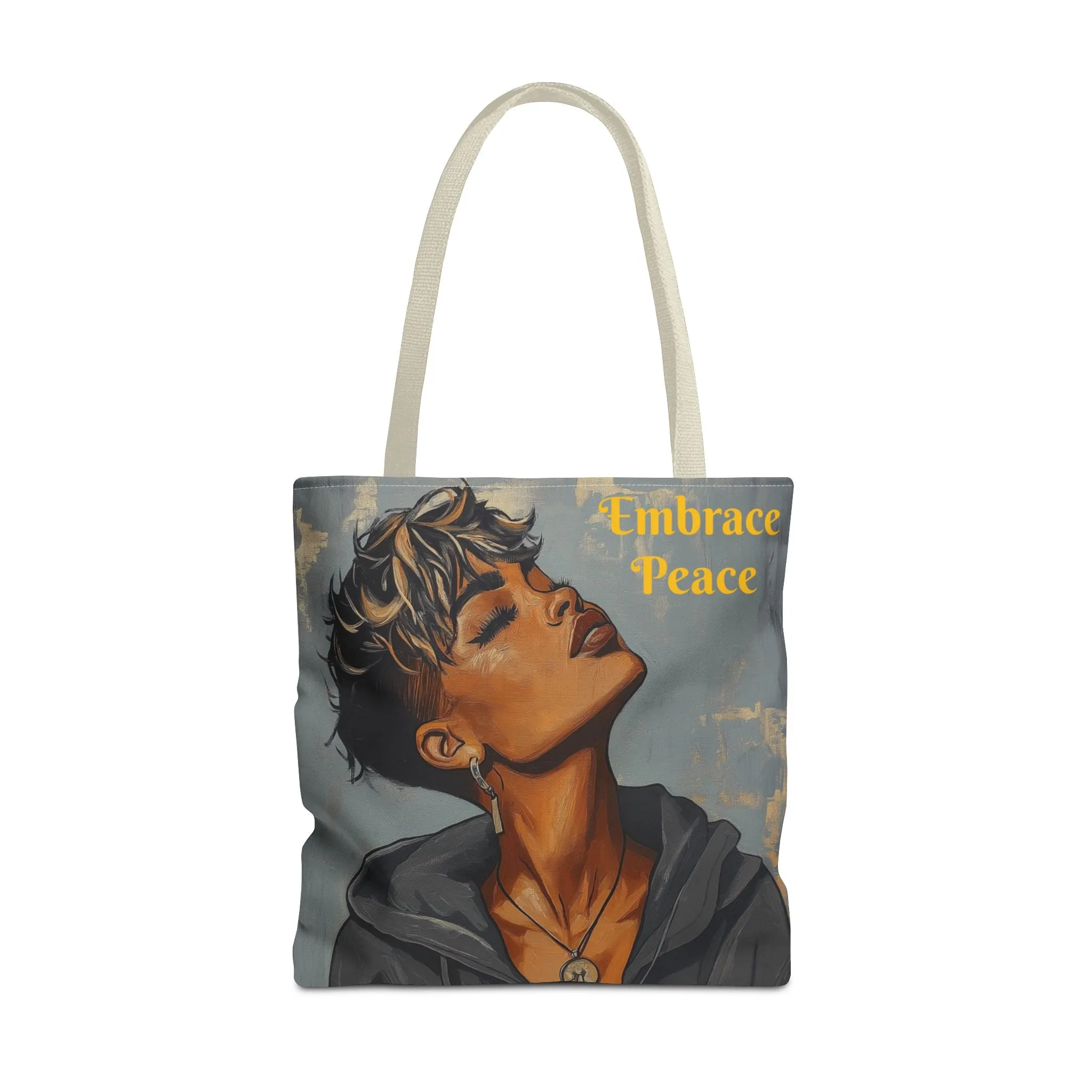 Embrace Peace Tote Bag (AOP) #T7