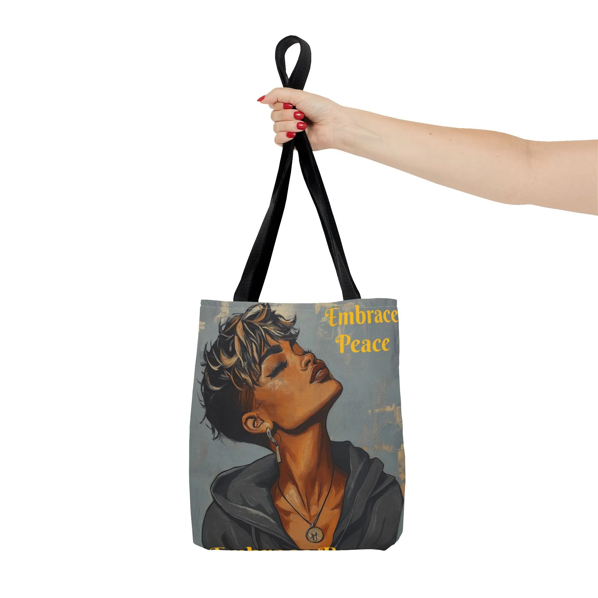 Embrace Peace Tote Bag (AOP) #T7