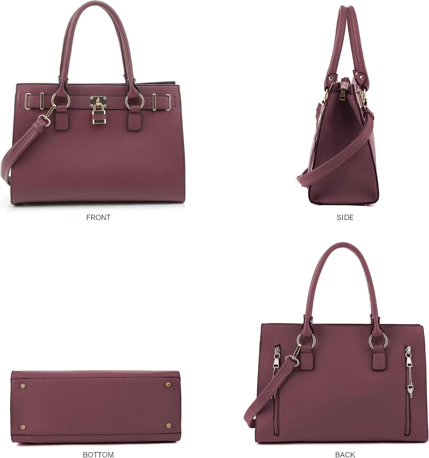 Emperiaoutfitters Concealed Carry Purse - Dina Lock Concealed Carry Satchel