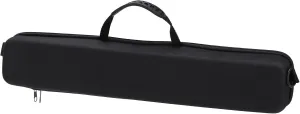 EVA Hard Fishing Rod Bag, Shock Absorbing Rod Holder Bag with Shoulder Strap for Fishing Rods, Net Bag Inside, Lock Design