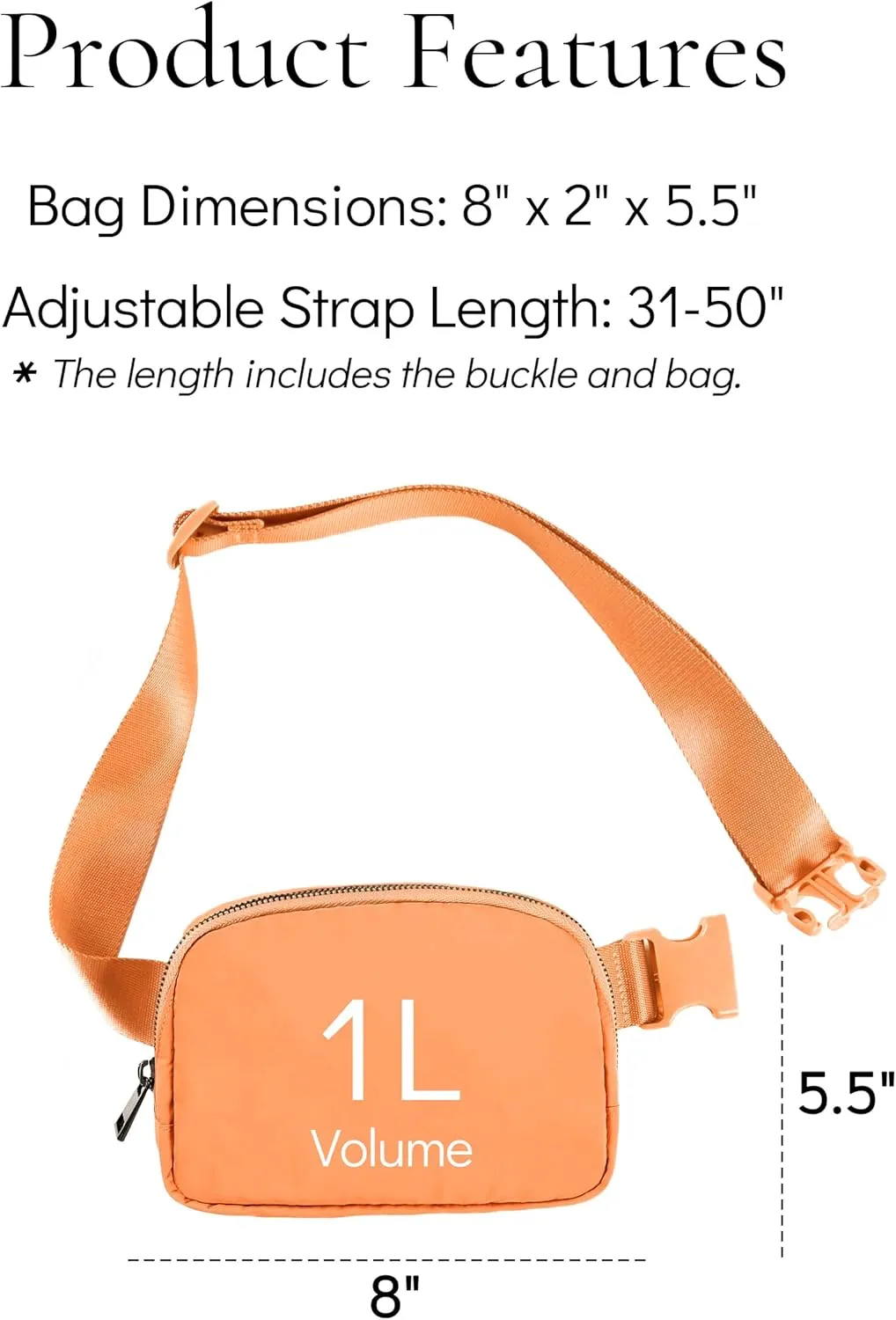 Fanny Pack Cross Body Bag Small Crossbody Bags for Women Men Trendy Nylon Waterproof Mini Purse Travel Running Belt Bag Lulu Dupes Bum Hip Chest Waist Pack Side Bag Must Have Dark Blue