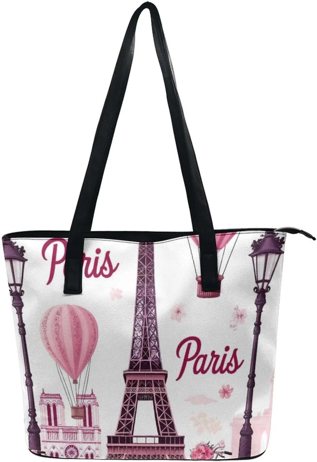 Fashion Coach Handbags for Women, Reusable Large Capacity Long Handle Tote Bag for Shopping, Work