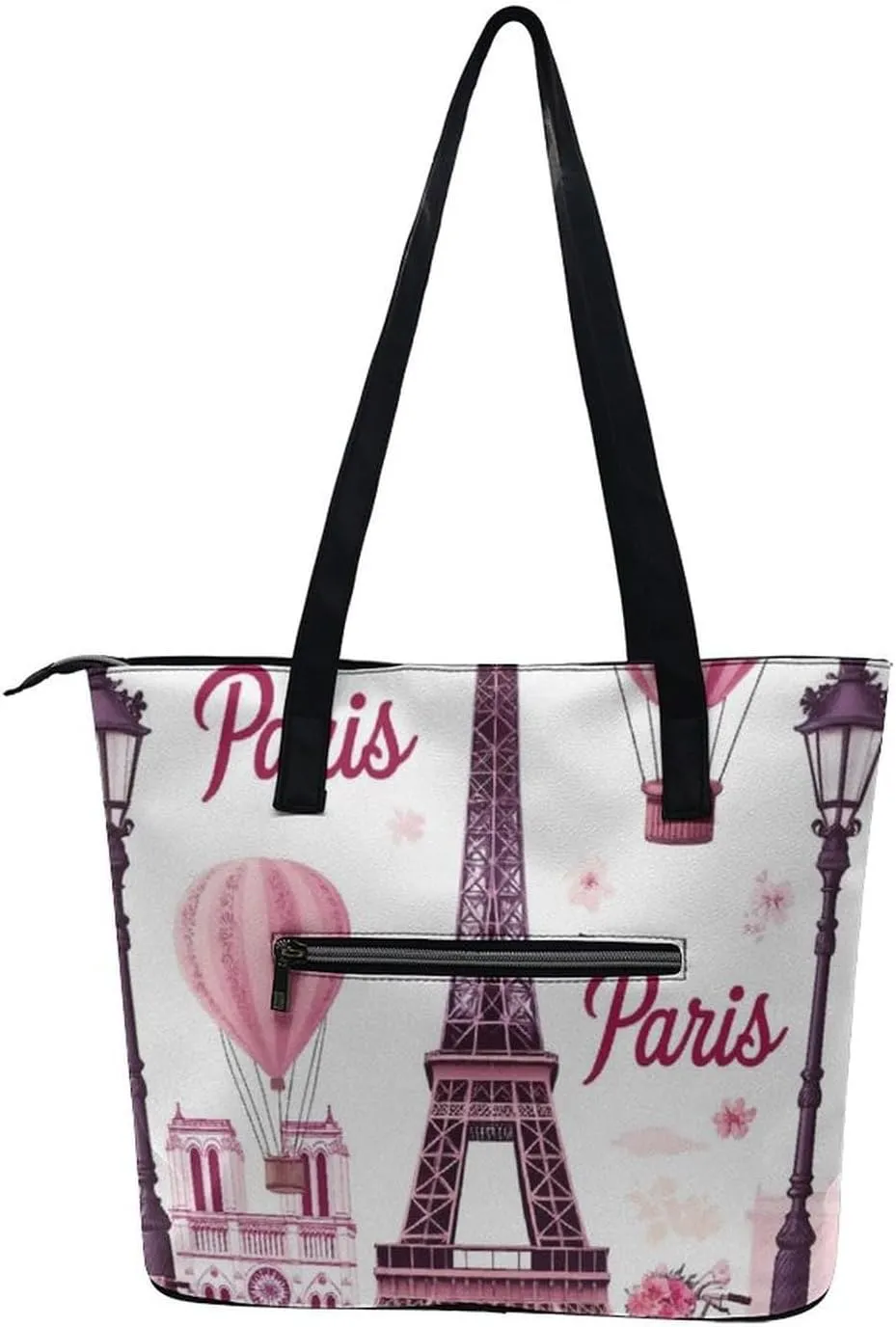 Fashion Coach Handbags for Women, Reusable Large Capacity Long Handle Tote Bag for Shopping, Work