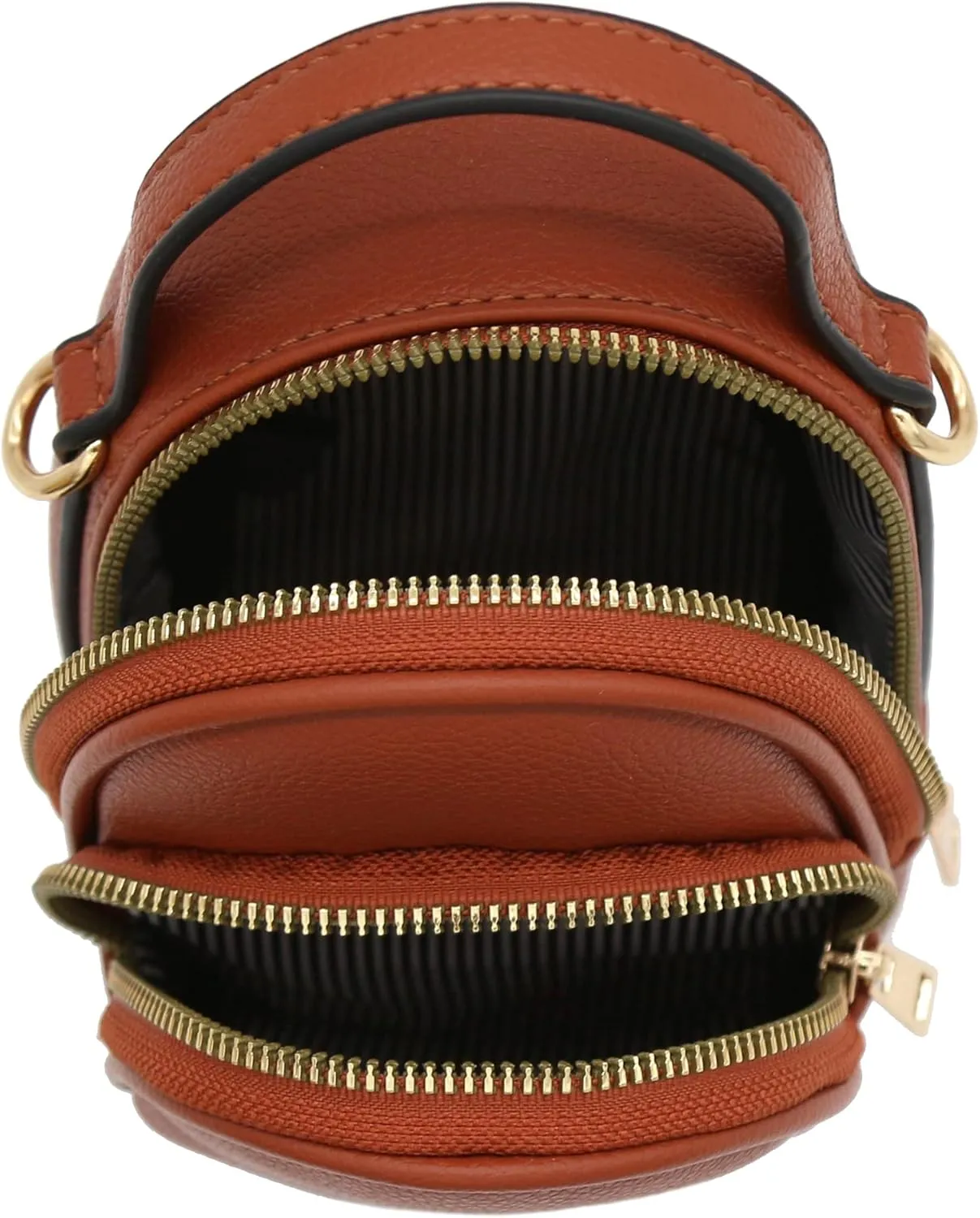 FashionPuzzle Two Compartment Mini Crossbody Bag