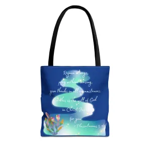 Favorite Verses ~ Rejoice Always ~ Tote Bag