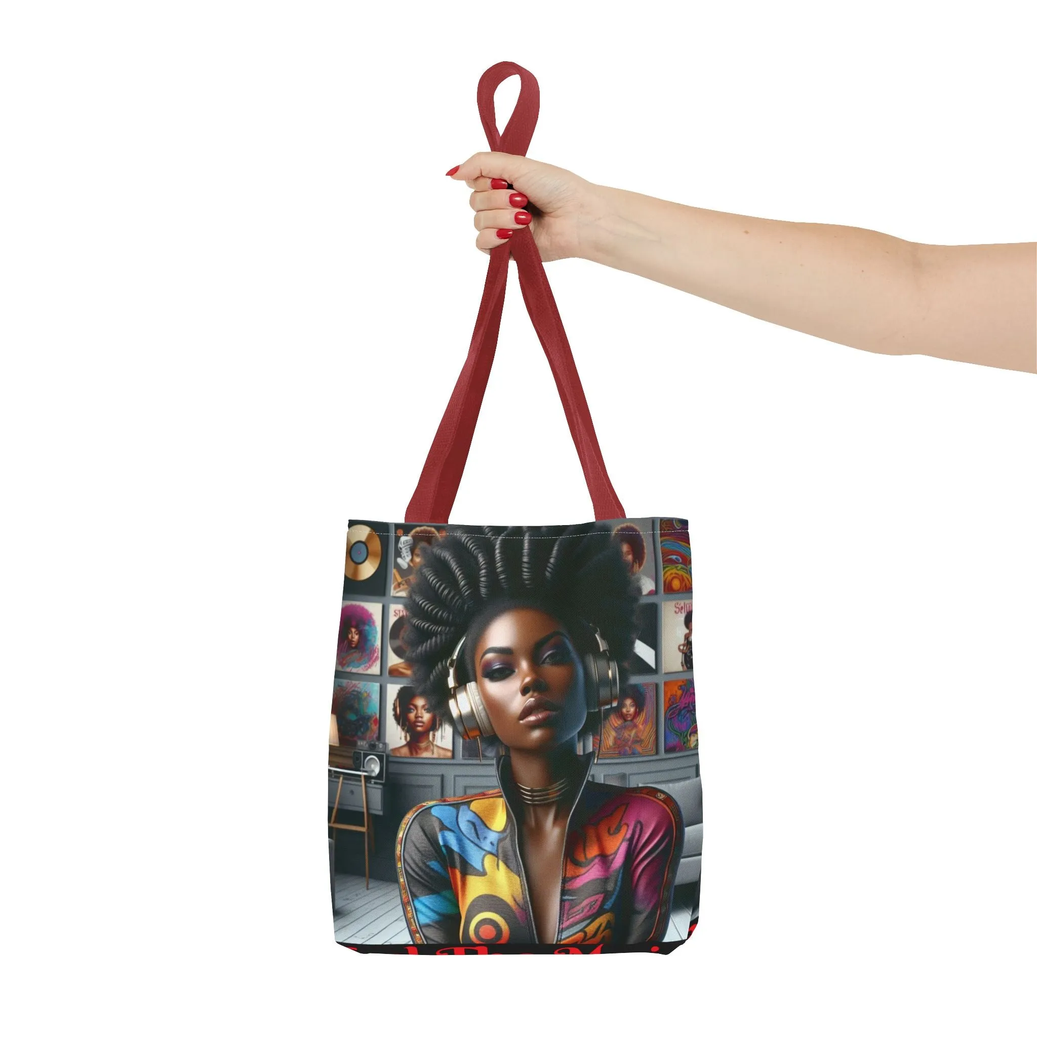 Feel The Music Tote Bag (AOP) #FM18