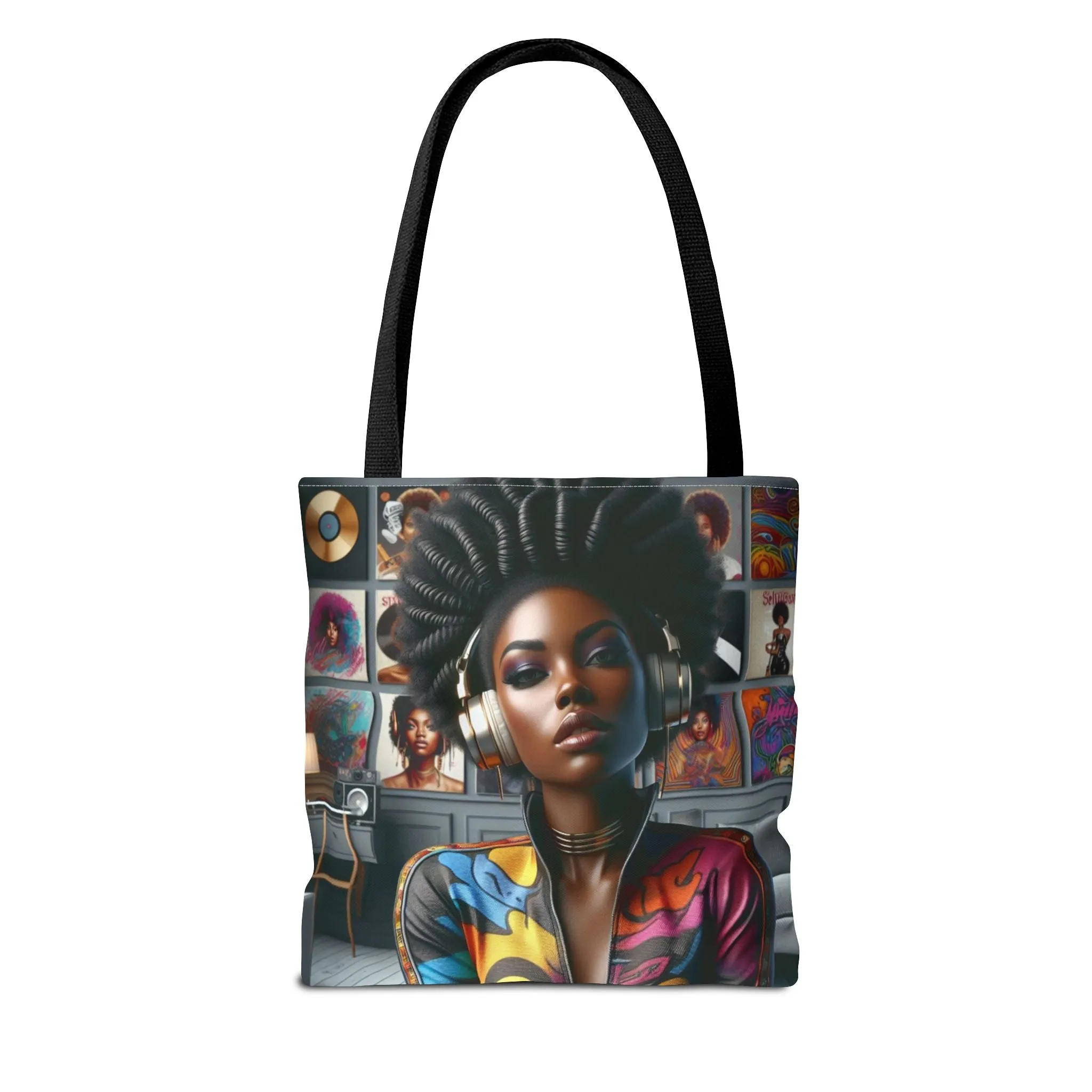 Feel The Music Tote Bag (AOP) #FM18