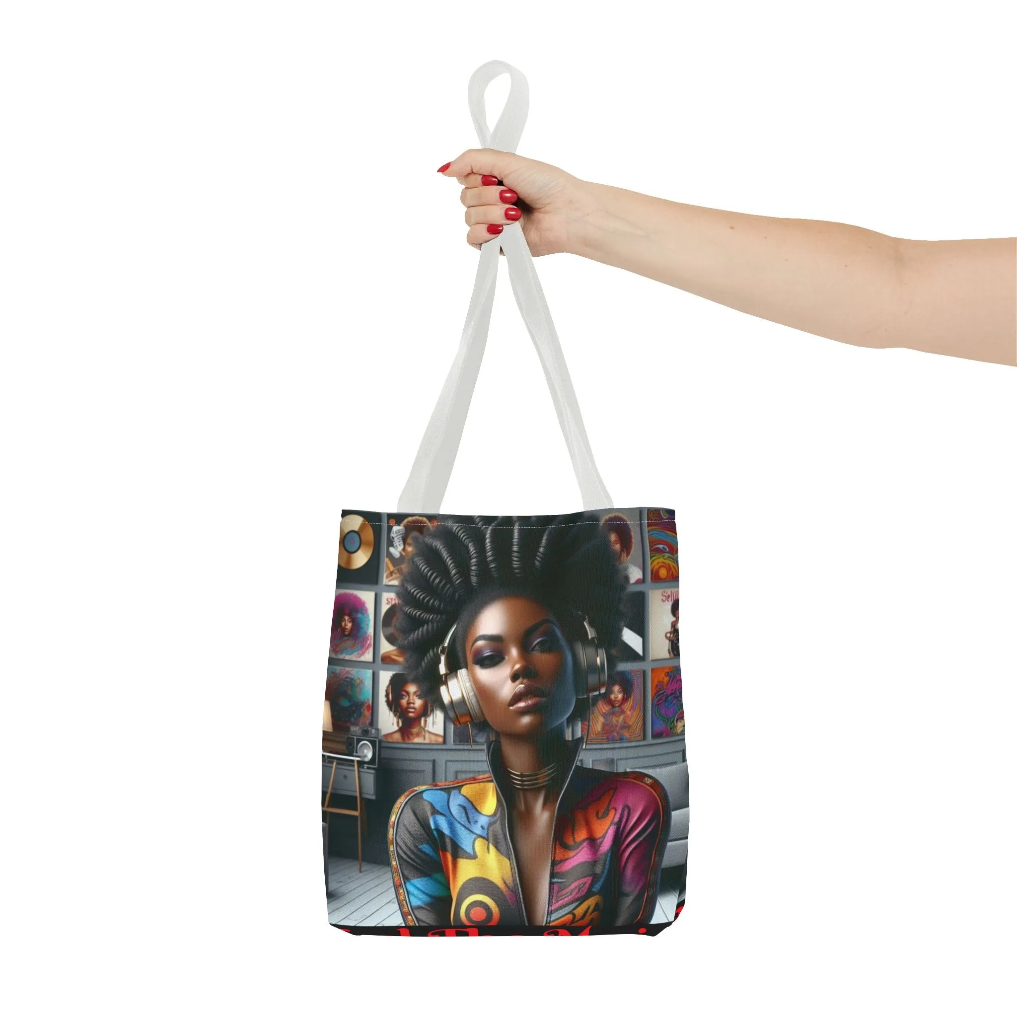 Feel The Music Tote Bag (AOP) #FM18