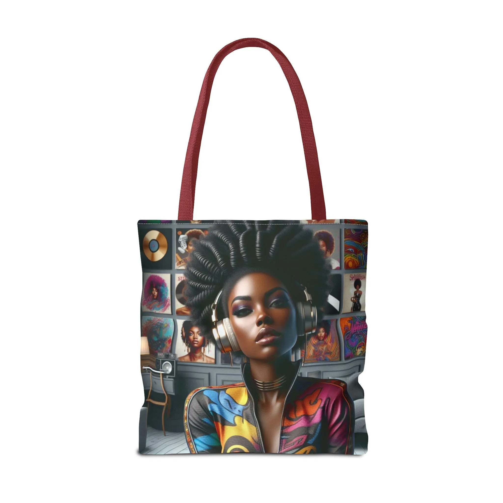 Feel The Music Tote Bag (AOP) #FM18